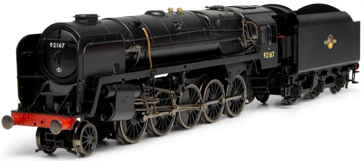 BR 9F 2-10-0 #92167 (Black - Late Crest) with Mechanical Stoker - In Stock