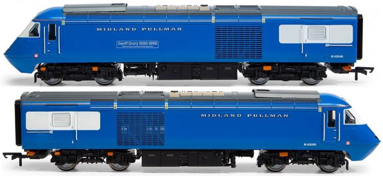 Class 43 HST #M43046 & M43055 (Midland Pullman - Nanking Blue) - In Stock