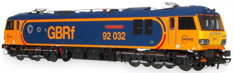 Class 92 #92032 'IMechE Railway Division' (GBRf - Europorte Blue & Yellow) DCC Sound - In Stock