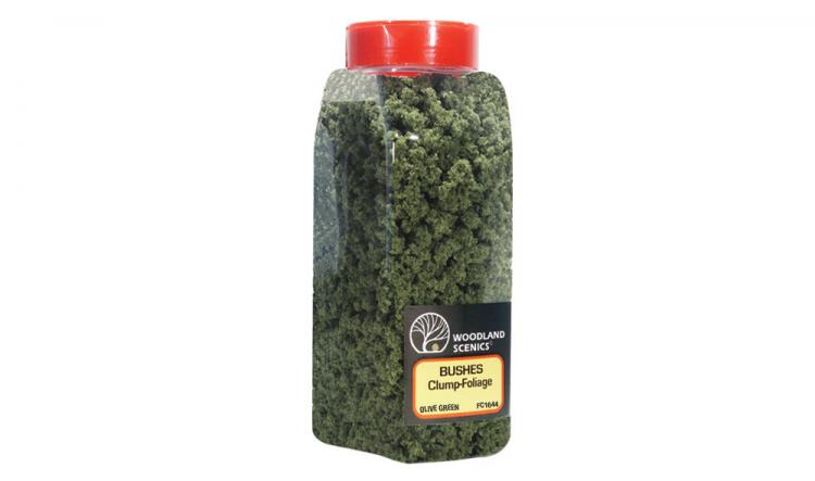 Woodland Scenics - Bushes Olive Green Shaker - 57.7 in3 (945 cm3) - In Stock