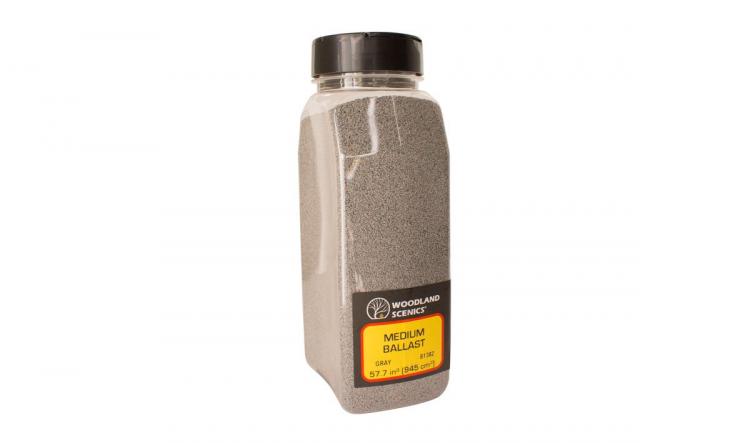 Woodland Scenics - Fine Ballast - Grey - Shaker 57.7 in3 (945 cm3) - In Stock