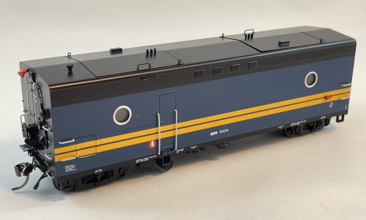 Rapido - GMD Steam Generator Unit - VIA Rail #15474 (Blue) - Sold Out