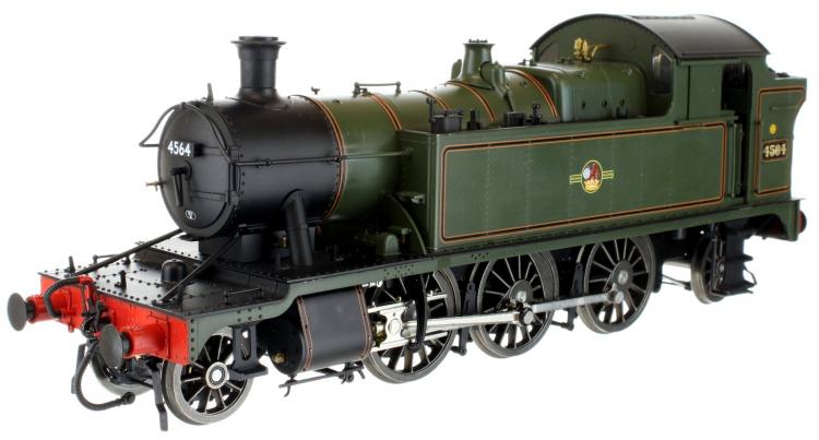 BR 45xx Small Prairie 2-6-2T #4546 (Lined Green - Late Crest) DCC Sound - Contact Us for Availability