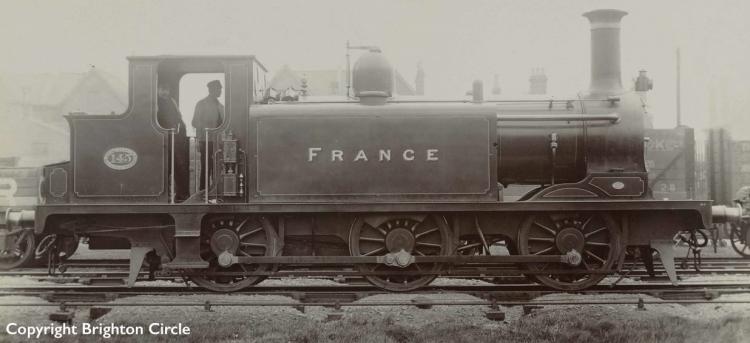 LBSCR E1 0-6-0T #145 'France' (Ochre / 'Improved Engine Green') - Pre Order
