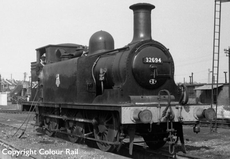 BR (ex-LBSCR) E1 0-6-0T #32694 (Black - Early Crest) - Pre Order