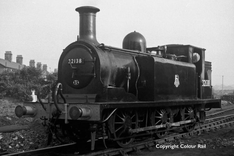 BR (ex-LBSCR) E1 0-6-0T #32138 (Black - Early Crest) - Pre Order