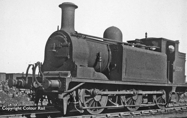 BR (ex-LBSCR) E1 0-6-0T #32151 (Lined Black - No Crest) - Pre Order