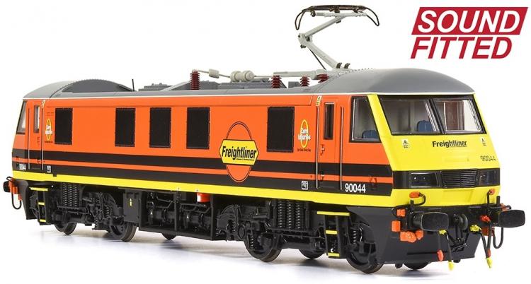 Class 90 #90044 (Freightliner G&W - Orange) DCC Sound - In Stock