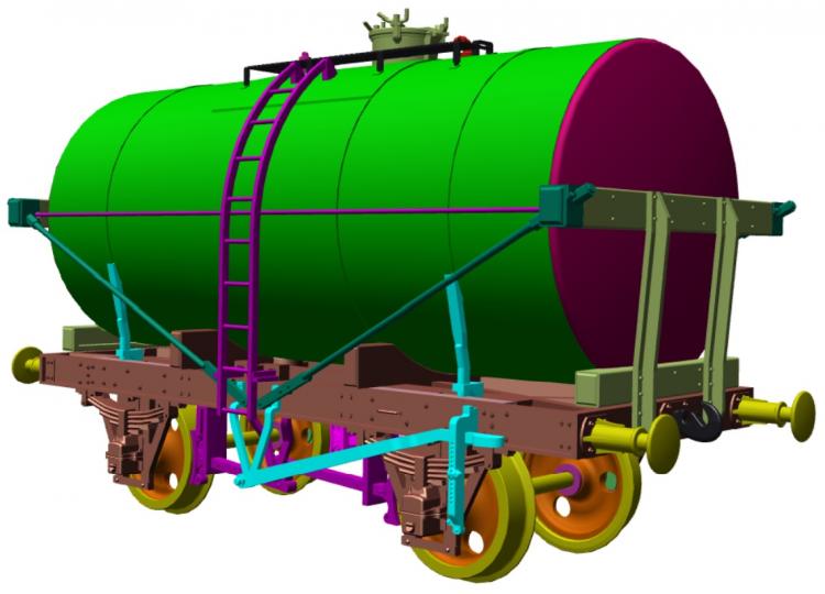 Class A 14-ton Tank Wagon - Esso #298 (Silver) - Pre Order