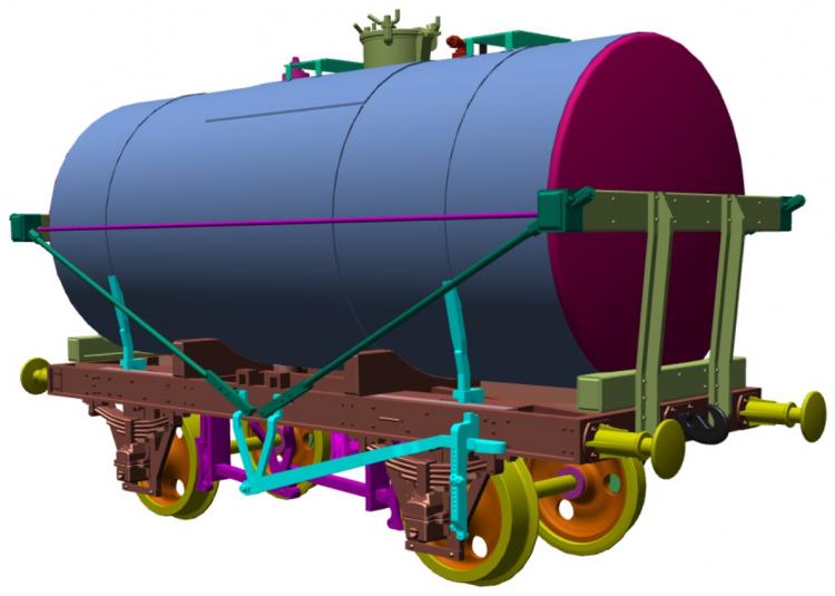 Class B 14-ton Tank Wagon - Shell BP #5172 (Black) - Pre Order