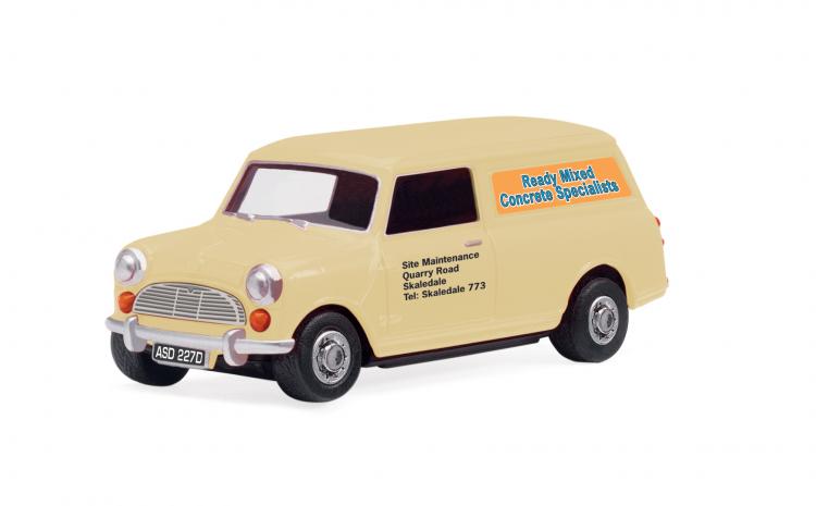 Mixed Concrete Site Maintenance Mini Van