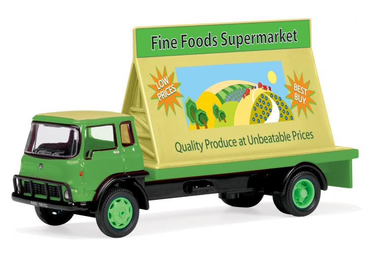 Fine Foods Supermarket - Advertising Lorry