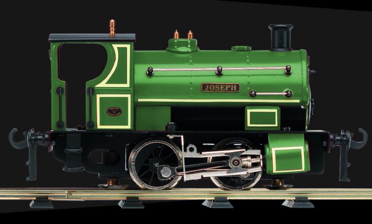 Peckett 0-4-0 Saddle Tank 'Joseph' in Green
