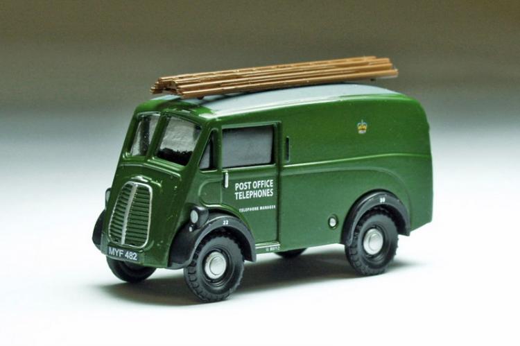 Morris J 10cwt Van Post Office Telephones with ladders