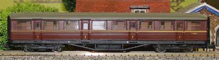 Gresley BR Maroon, 1st Class coach