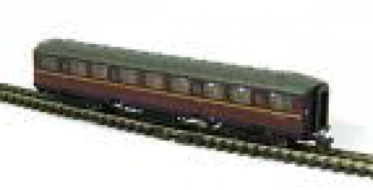 Gresley BR Maroon, 2nd Class coach