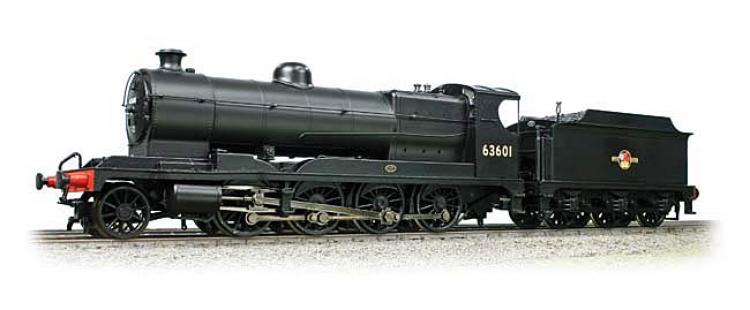 Robinson Class 04, 2-8-0 No. 63601 in BR Black, late crest