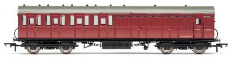 BR Gresley Suburban 3rd Class Brake #E86156E (Maroon) - Sold Out
