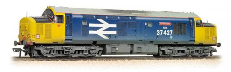 Class 37/4 37427 'Bont Y Bermo' BR Blue Large Logo Weathered.  -  Available to order