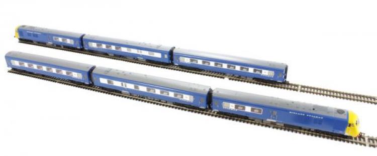 Midland Pullman 6 Car Unit BR Blue Yellow Ends.  -  Available to order