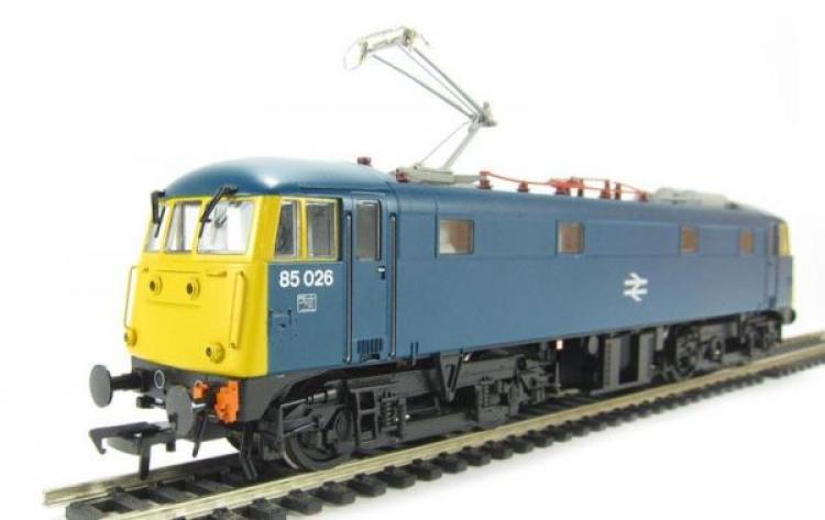 Class 85 Electric 85026 BR Blue (TOPS).  -  Available to order