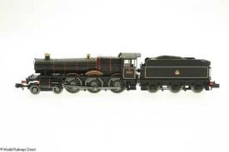 BR Hall Class 4-6-0, No. 6910 'Gossington Hall' in BR lined black, early crest - released