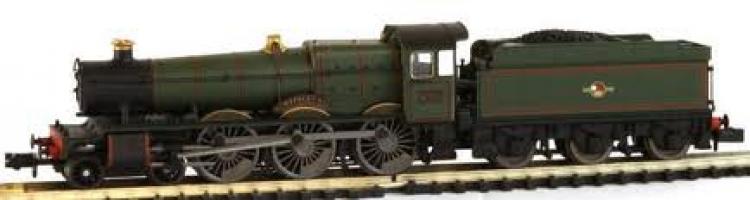BR Hall Class 4-6-0, No. 6952 'Kimberley Hall' in BR lined green, late crest