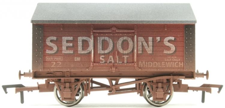 Salt Van 'Seddons Salt' #22 (Red) Weathered - Sold Out
