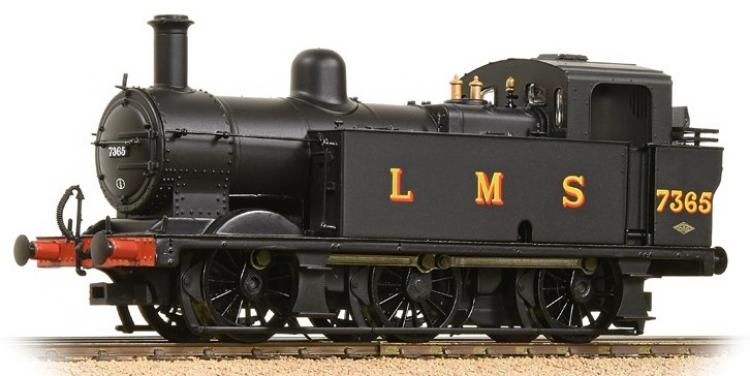 LMS 3F Jinty 0-6-0T #7365 (Plain Black) (DCC Sound) - Pre Order