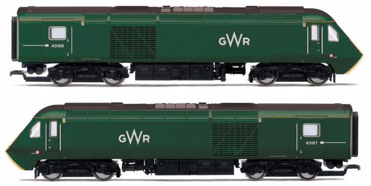 Class 43 HST #43187 & 43188 (GWR Green) Train Pack - Limited Edition (Reg $349.99 - Spring Cleaning Sale) - SOLD OUT