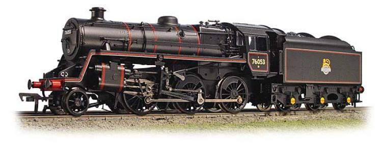 BR Standard Class 4MT No. 76053 in BR Black with BR1B tender, early crest