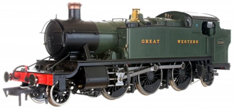 GWR 5101 2-6-2T #5109 (Green - Great Western) - In Stock