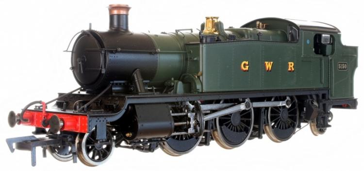GWR 5101 2-6-2T #5150 (Green - GWR) - In Stock