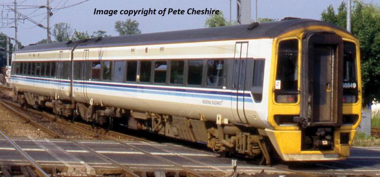 Class 158 2-Car DMU #158849 (BR Regional Railways) - Pre Order