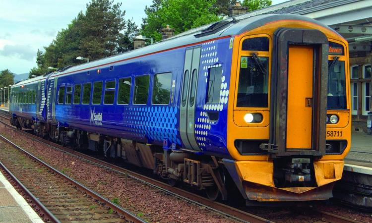 Class 158 2-Car DMU #158711 (ScotRail - Saltire) - Pre Order