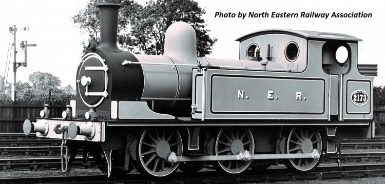 NER J72 0-6-0T #2173 (NER Lined Green) - Pre Order