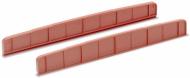 NB-39 : Peco - Lineside Kit - Girder Bridge Side, Plate Girder Type, Red Oxide