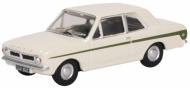 76COR2008 : Oxford - Ford Cortina Mk2 - Ermine White/Sherwood Green - In Stock 76COR2008 : Oxford - Ford Cortina Mk2 - Ermine White/Sherwood Green - In Stock