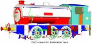 7S-094-004 : BR J94 Austerity 0-6-0ST #68012 (Black - Late Crest) - Pre Order 7S-094-004 : BR J94 Austerity 0-6-0ST #68012 (Black - Late Crest) - Pre Order