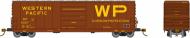 139007 : Rapido - Evans X72A Boxcar - Western Pacific (WP Brown) 3-Pack - In Stock 139007 : Rapido - Evans X72A Boxcar - Western Pacific (WP Brown) 3-Pack - In Stock