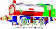 7S-094-010D : LMR Austerity 0-6-0ST #196 7S-094-010D : LMR Austerity 0-6-0ST #196