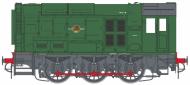 7D-008-018U : Class 08 #Unnumbered (BR Green - Late Crest - No Warning Panels) - Pre Order