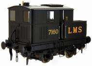 7S-005-004 : LMS 7160-7163 Sentinel 0-4-0T #7160 (Black) - Contact Us for Availability
