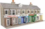 PO273 : Low Relief Shop Fronts - Stone - In Stock