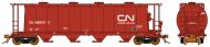 127004-1 : Rapido - NSC 3800 cu. ft. Cylindrical Hopper - CN Brown (Website) #369870 - In Stock